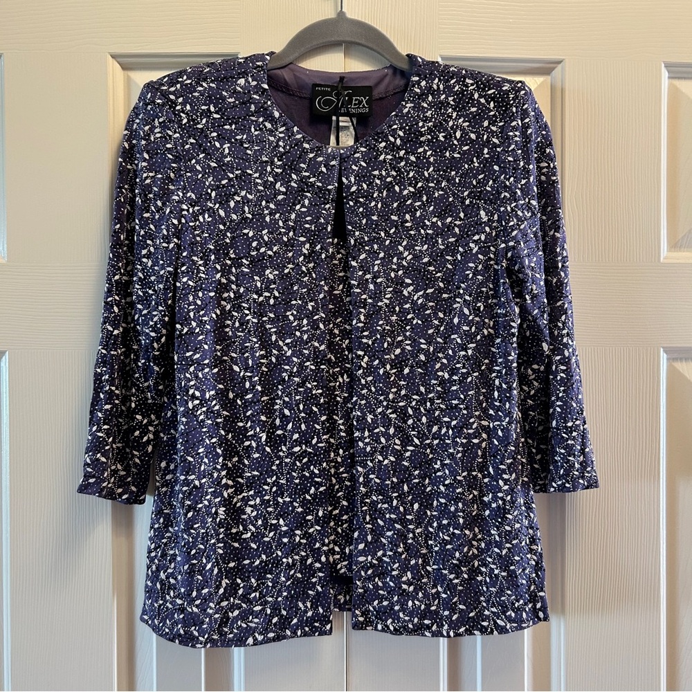 Vintage‎ Alex Evenings Purple 2 Piece Set